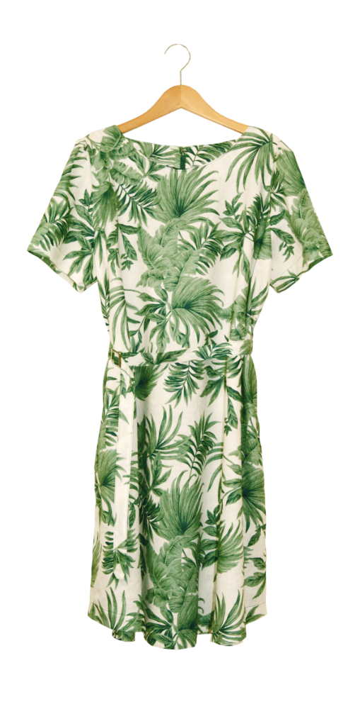 Summer Linen Onepiece M Boatneck