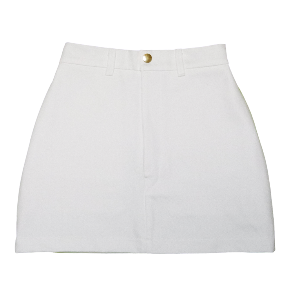 White Denim Skirt68-94