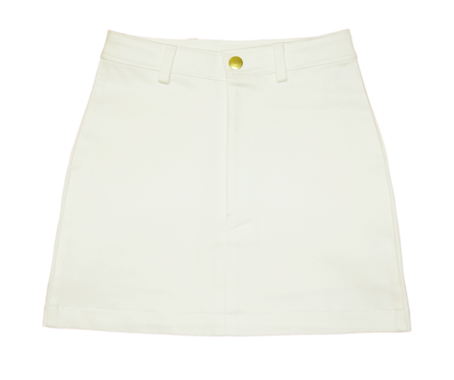 ホワイトストレッチデニムミニスカート72