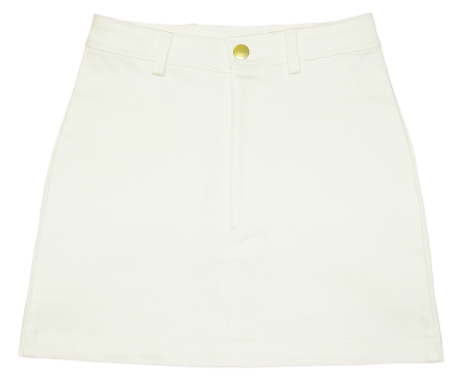 ホワイトデニムストレッチミニスカート72