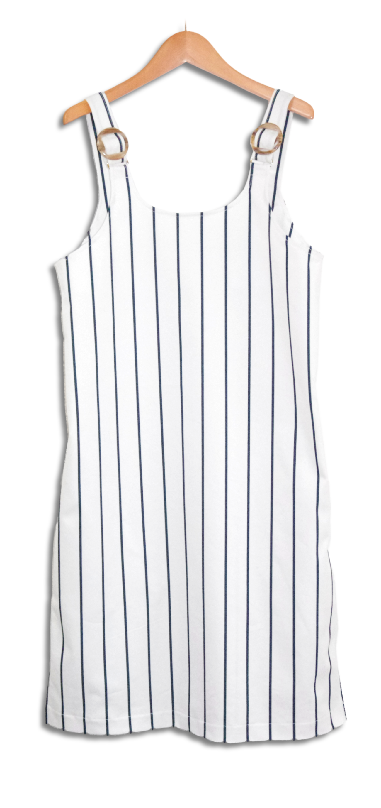 夏ストライプワンピース3