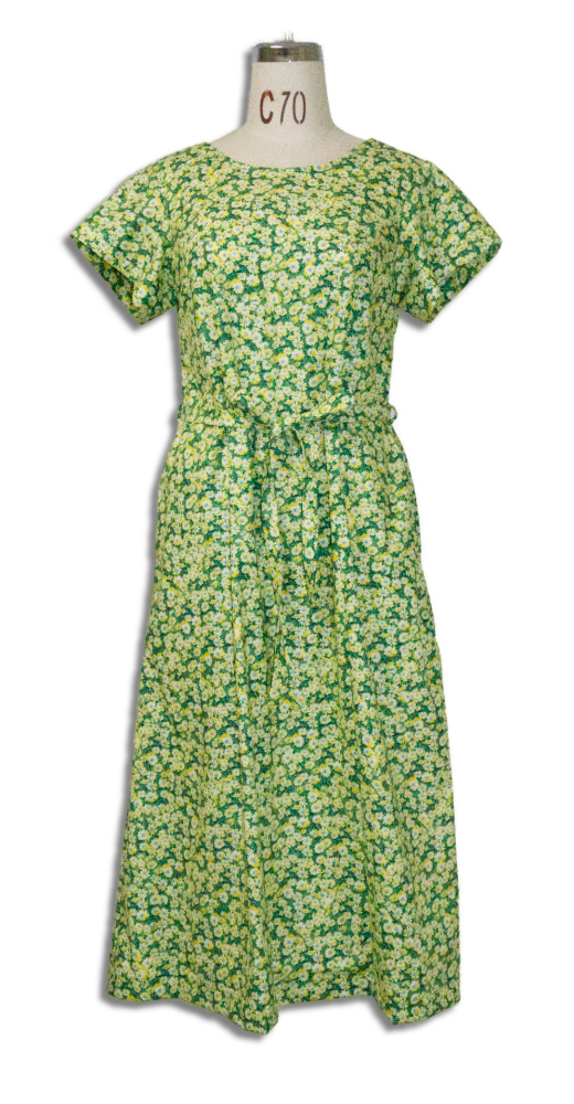 Summer Flower Onepiece Yellow M