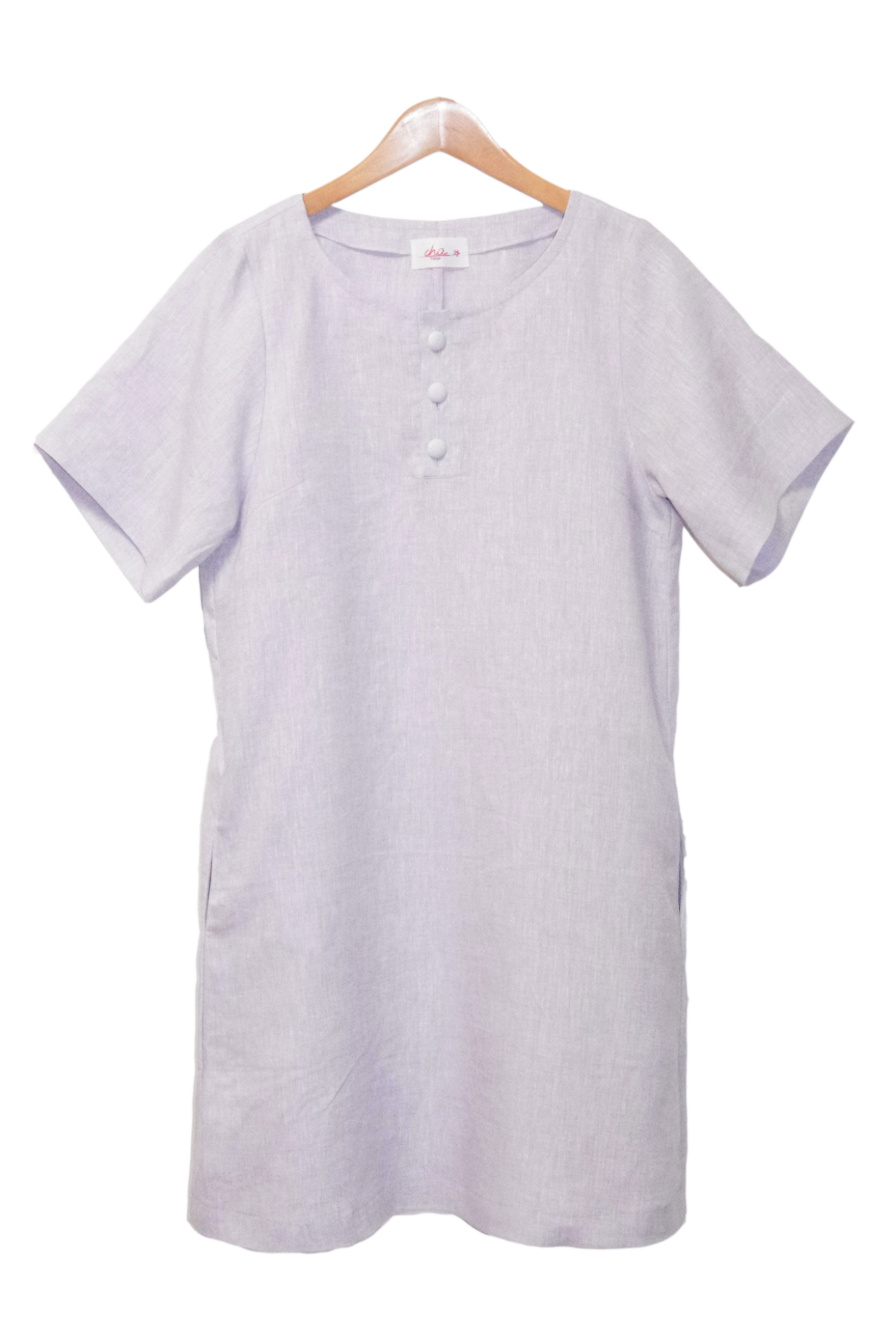 Summer Linen Onepiece M Purple